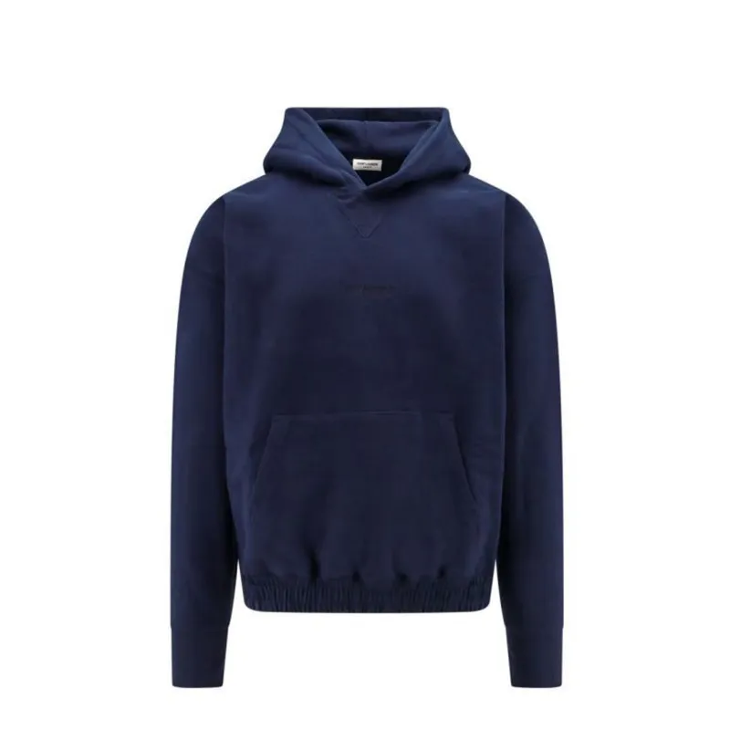 Saint Laurent Cotton Fleece Sweatshirt made by Yves Saint Laurent