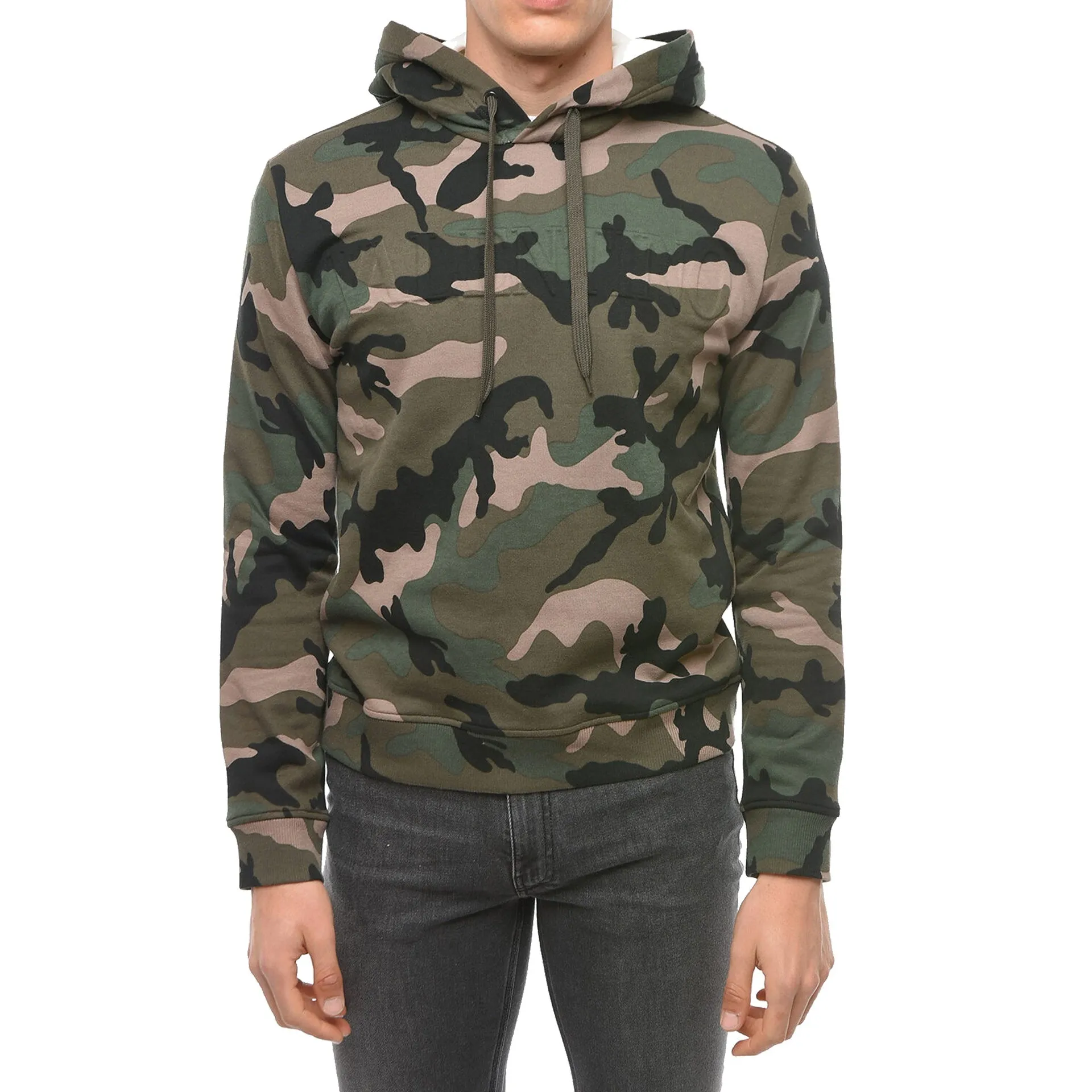 Valentino Camouflage Pattern Hoodie Sweatshirt sold by Siebentaschen product image thumbnail 2