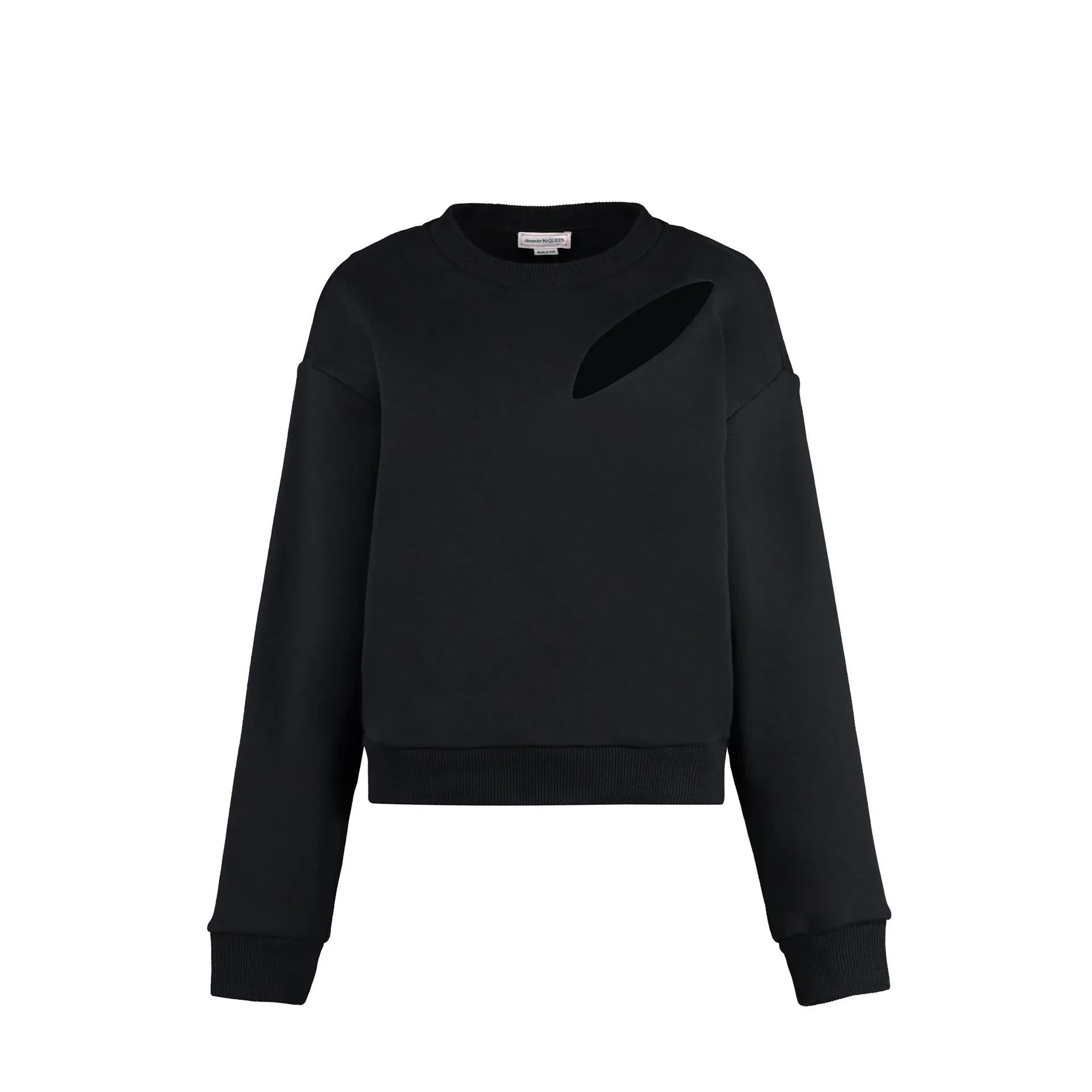Alexander McQueen Cotton Sweatshirt sold by Siebentaschen
