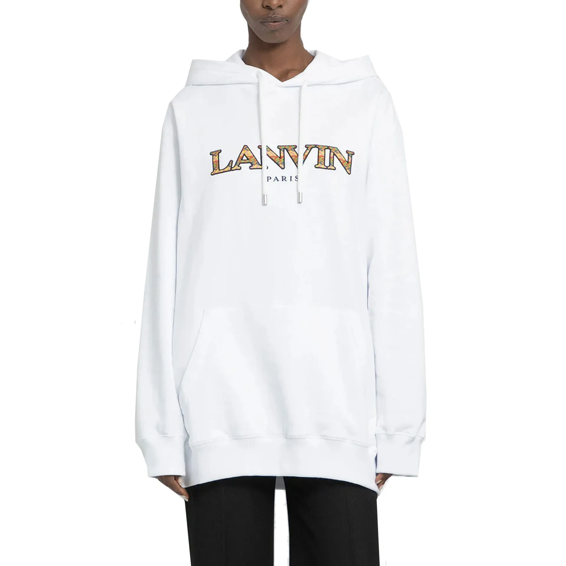 Lanvin Oversized Logo Hoodie Sweatshirt sold by Siebentaschen product image thumbnail 2