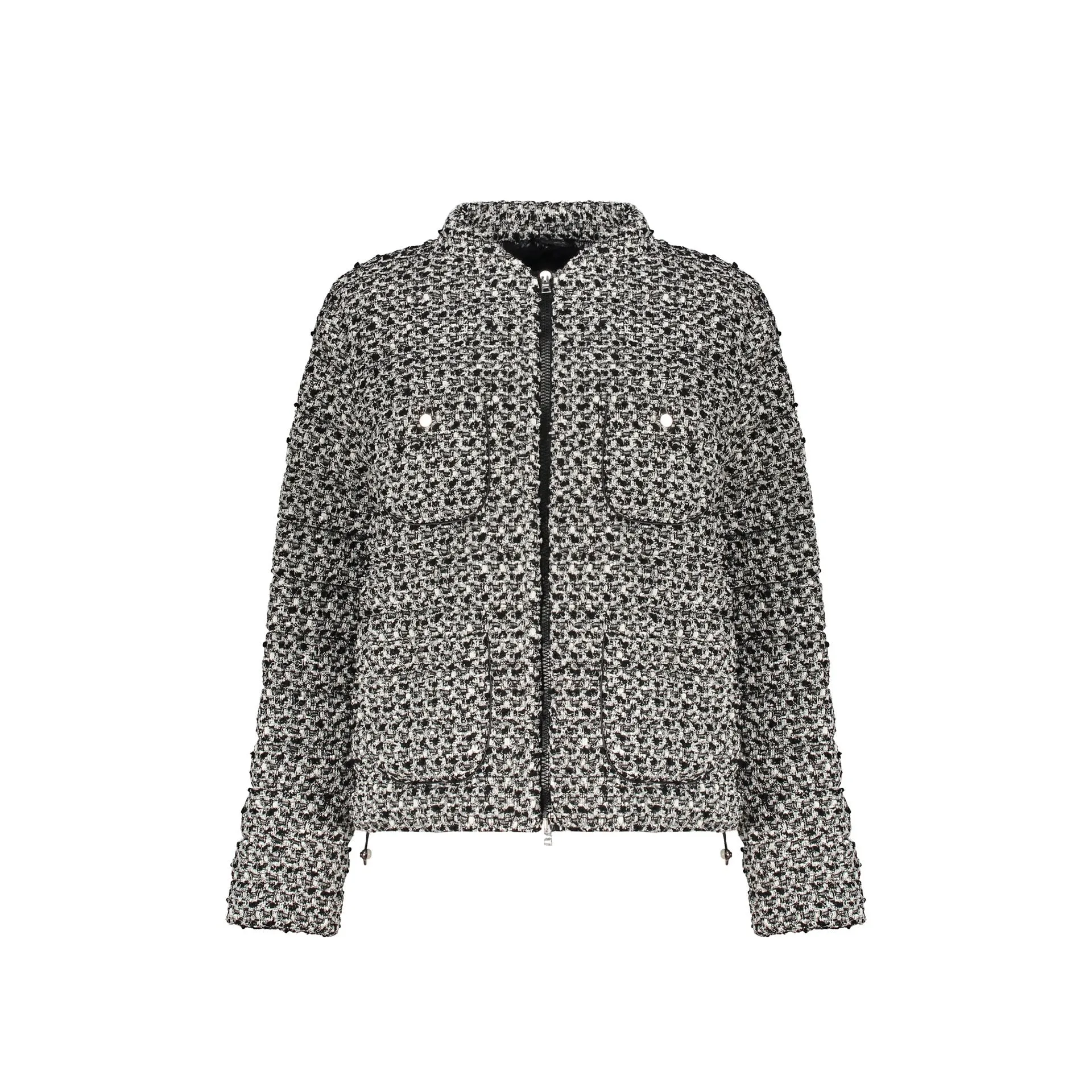 HERNO Bouclé knit Down Jacket sold by Siebentaschen