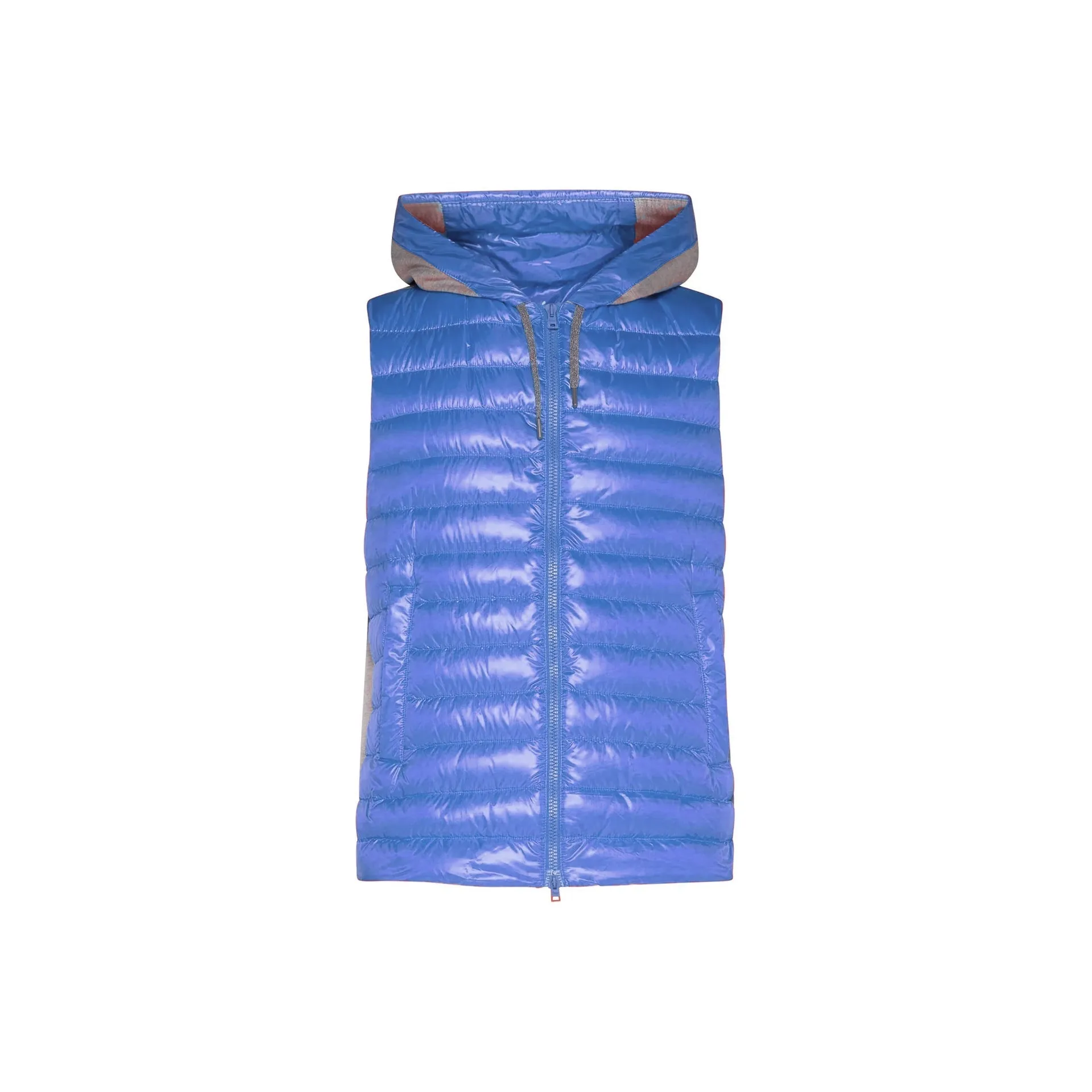 Herno Hooded Padded Zip-Up Vest Jacket sold by Siebentaschen