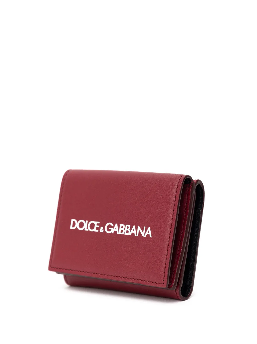 Dolce & Gabbana Red Leather Mini Wallet with Logo sold by Siebentaschen product image thumbnail 3