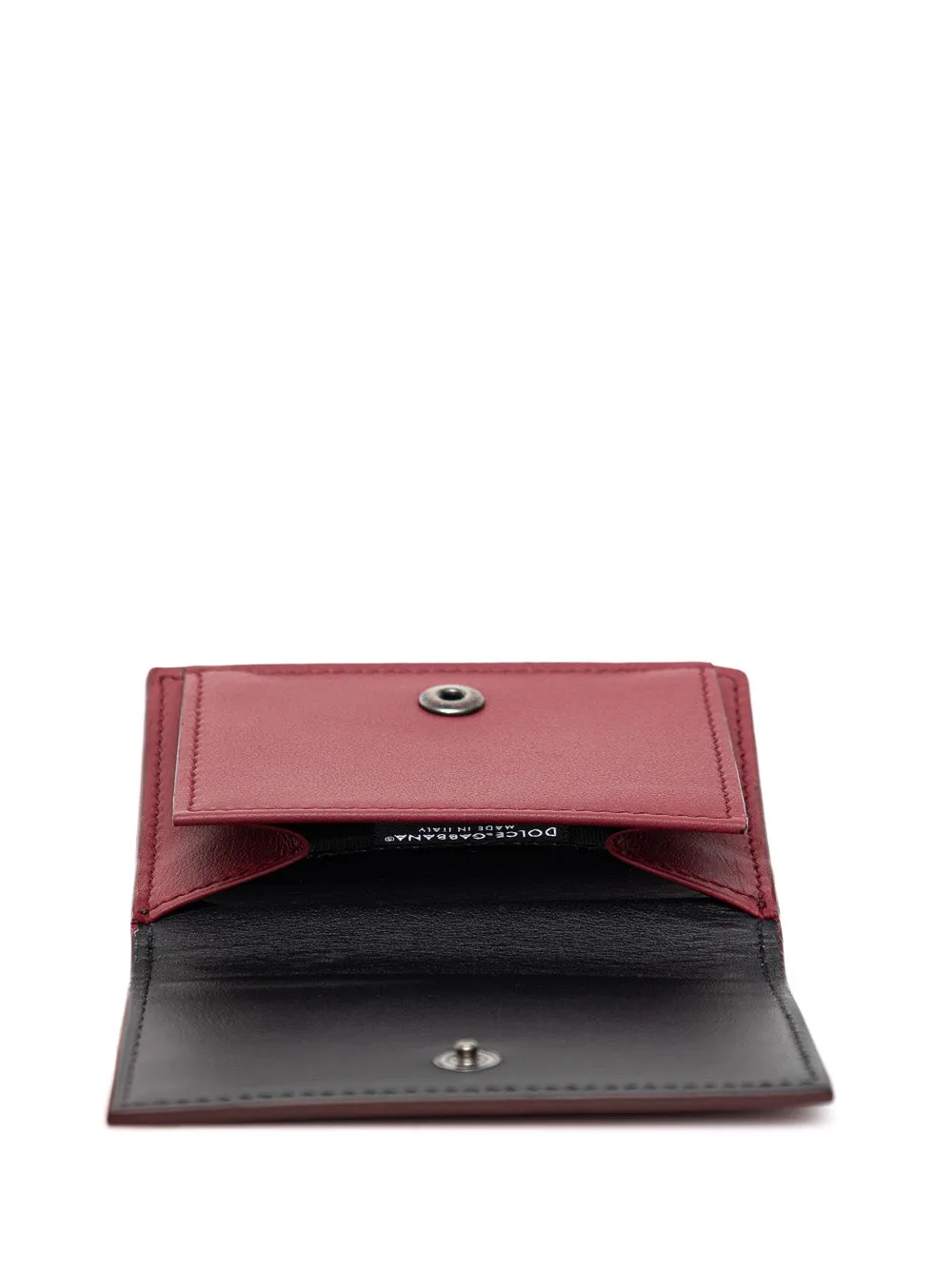 Dolce & Gabbana Red Leather Mini Wallet with Logo sold by Siebentaschen product image thumbnail 4