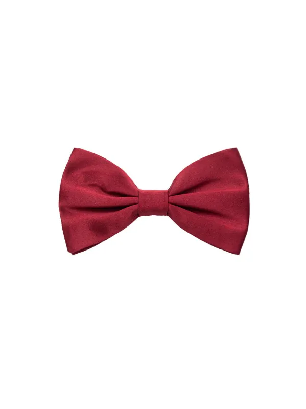 Dolce & Gabbana Bordeaux Silk Bow Tie – 7cm made by Dolce & Gabanna