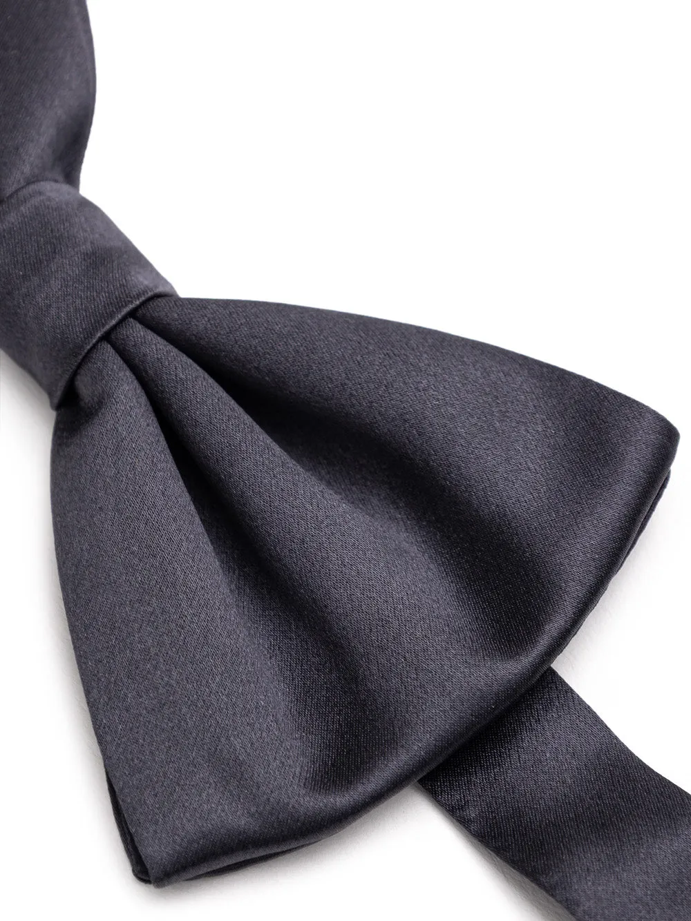 Dolce & Gabbana Dark Grey Silk Bow Tie – 6.5cm sold by Siebentaschen product image thumbnail 2