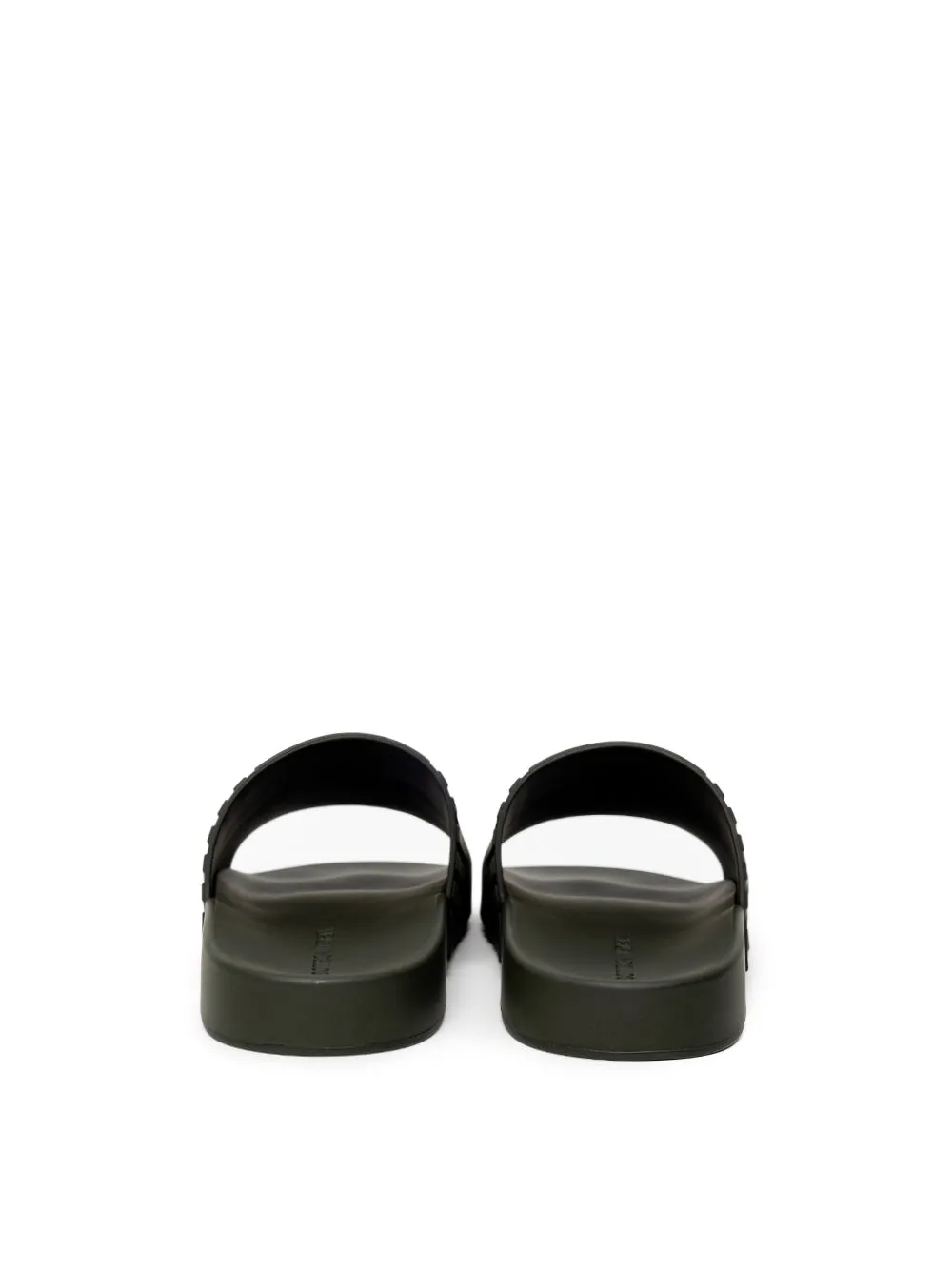 Bottega Veneta Black Rubber Intrecciato Carpet Sliders sold by Siebentaschen product image thumbnail 3