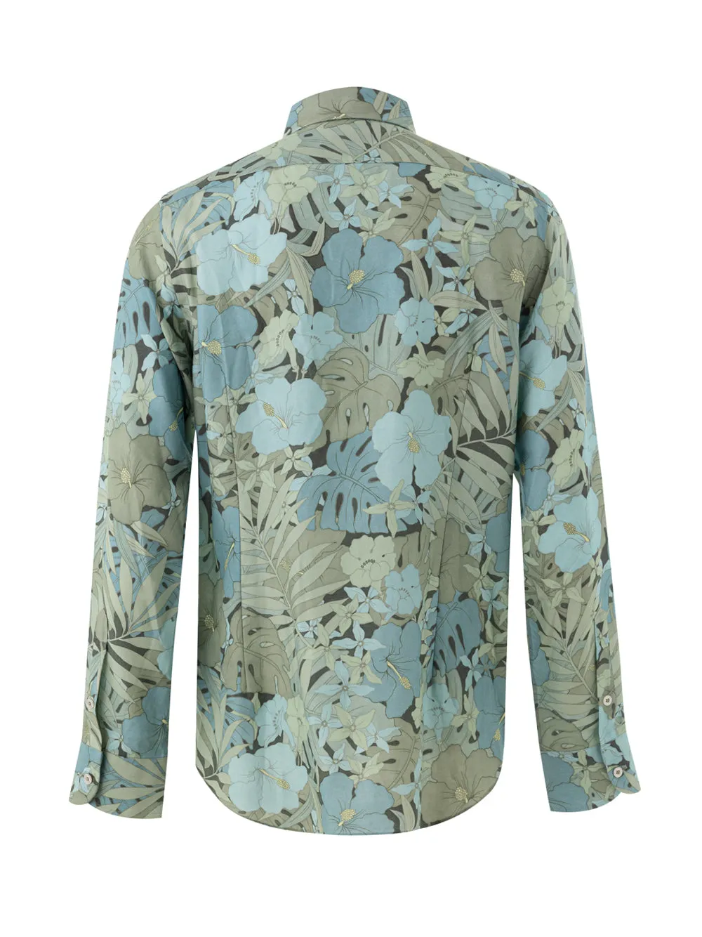 Tom Ford Blue Floral Print Shirt – Women sold by Siebentaschen product image thumbnail 2