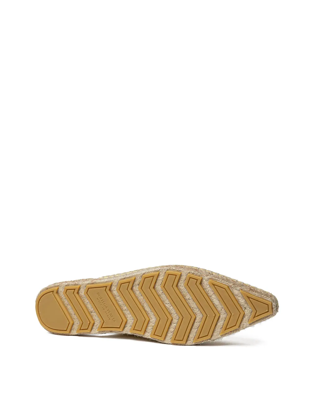 Bottega Veneta Lagoon Yellow Intrecciato Espadrilles – Pointed Toe sold by Siebentaschen product image thumbnail 4