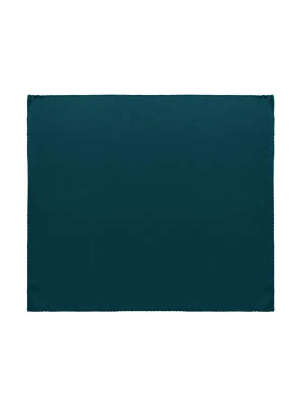 Dolce & Gabbana Pocket Squares Petrol Green made by Dolce & Gabanna