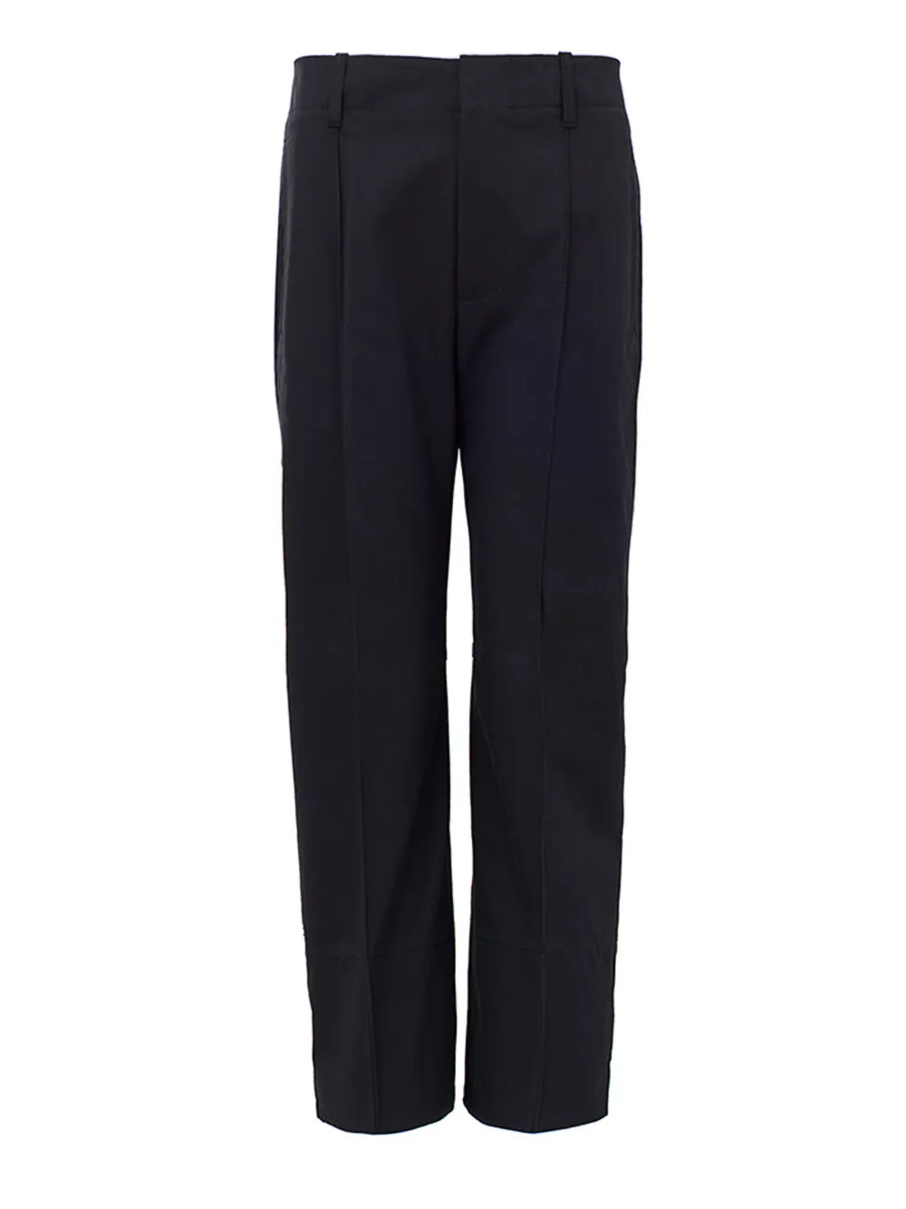 Bottega Veneta Trousers Navy Blue sold by Siebentaschen