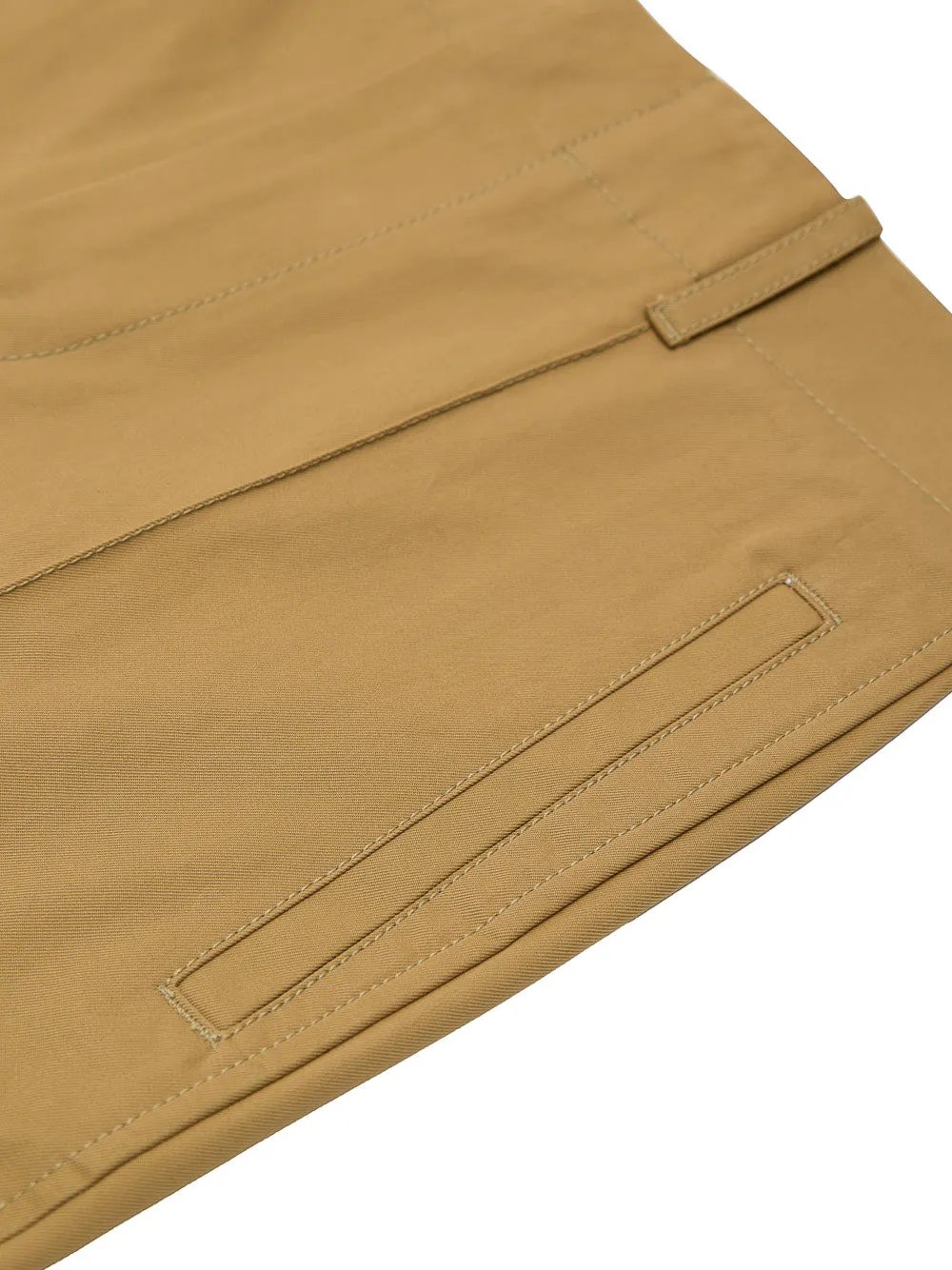 Bottega Veneta Beige Twill High-Waist Tailored Trousers sold by Siebentaschen product image thumbnail 4