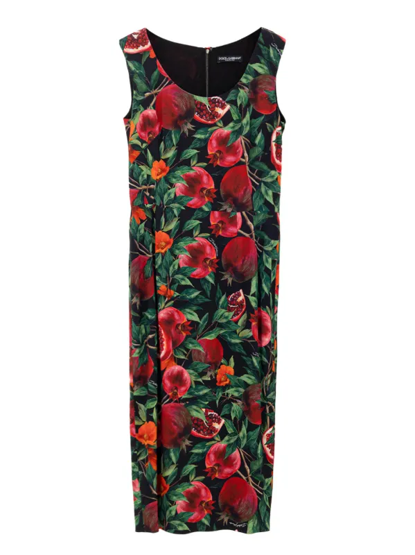 Dolce & Gabbana Long Dresses Black/Red made by Dolce & Gabanna