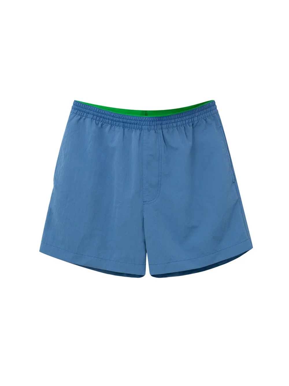 Bottega Veneta Light Blue Swim Shorts with Drawstring – Men sold by Siebentaschen