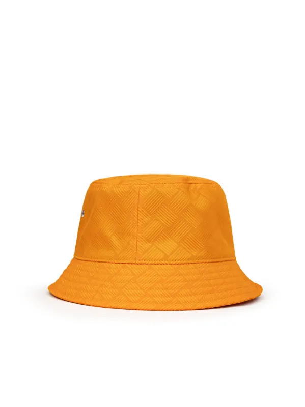 Orange Fisherman Cloche Hat Bottega Veneta made by Bottega Veneta