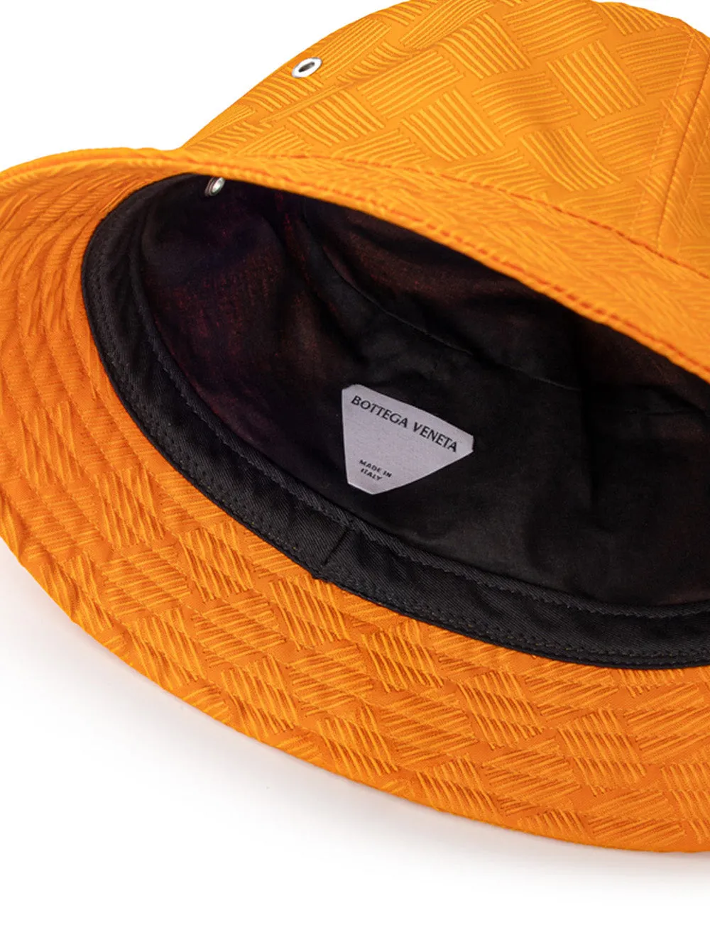 Orange Fisherman Cloche Hat Bottega Veneta sold by Siebentaschen product image thumbnail 3