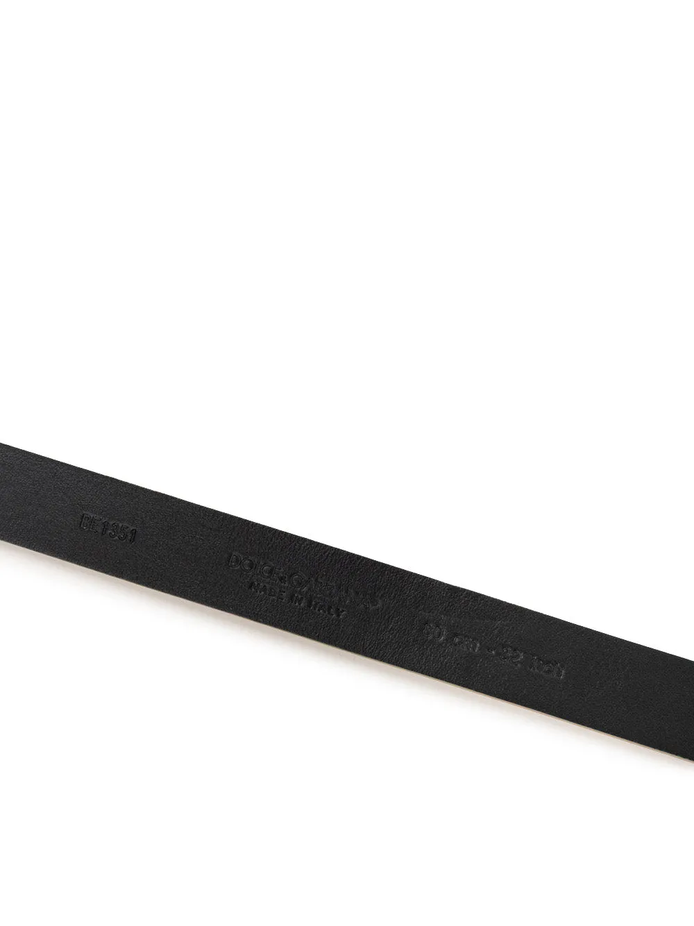 Dolce & Gabbana Gold Leather Belt with Black Crystal Embellishments sold by Siebentaschen product image thumbnail 3