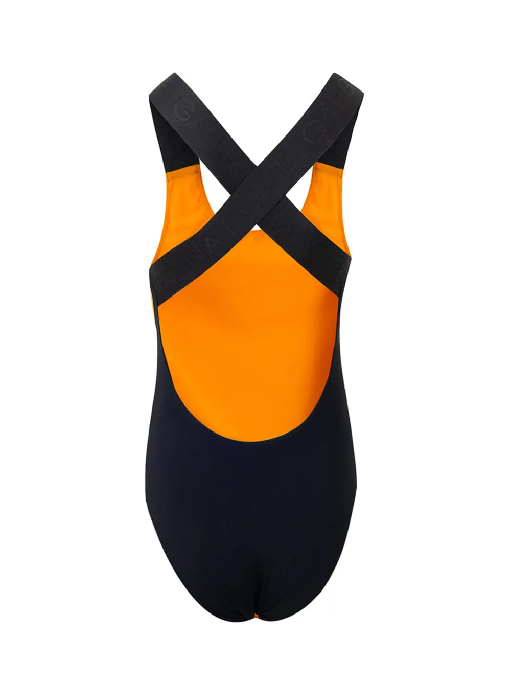 Dolce & Gabbana Orange Olympic One-Piece Swimsuit sold by Siebentaschen product image thumbnail 2