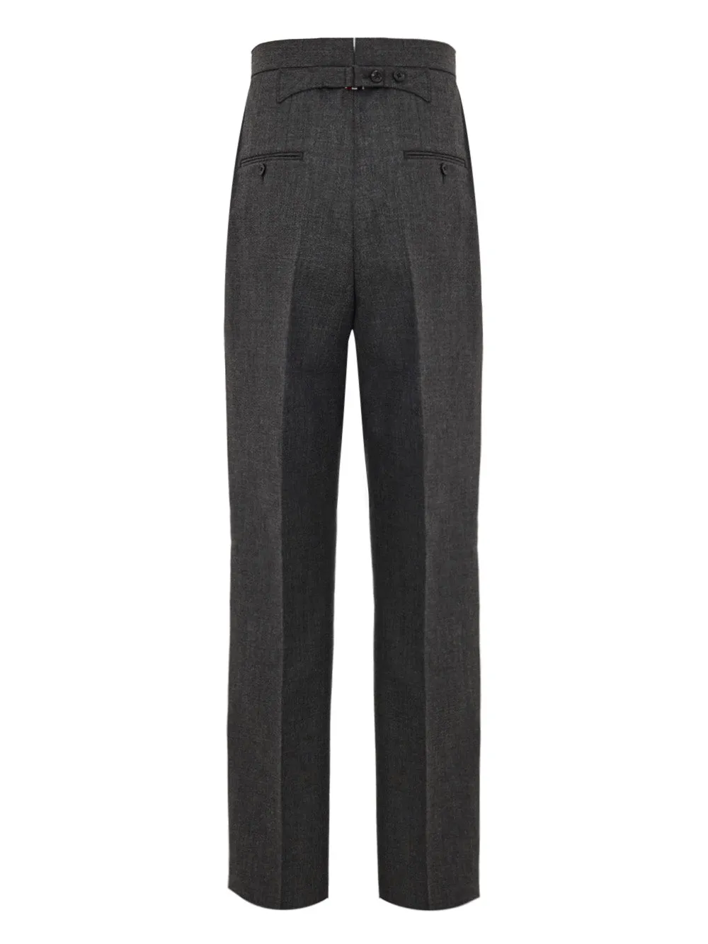 Thom Browne Men's Grey Wool High-Waist Tailored Trousers sold by Siebentaschen product image thumbnail 2