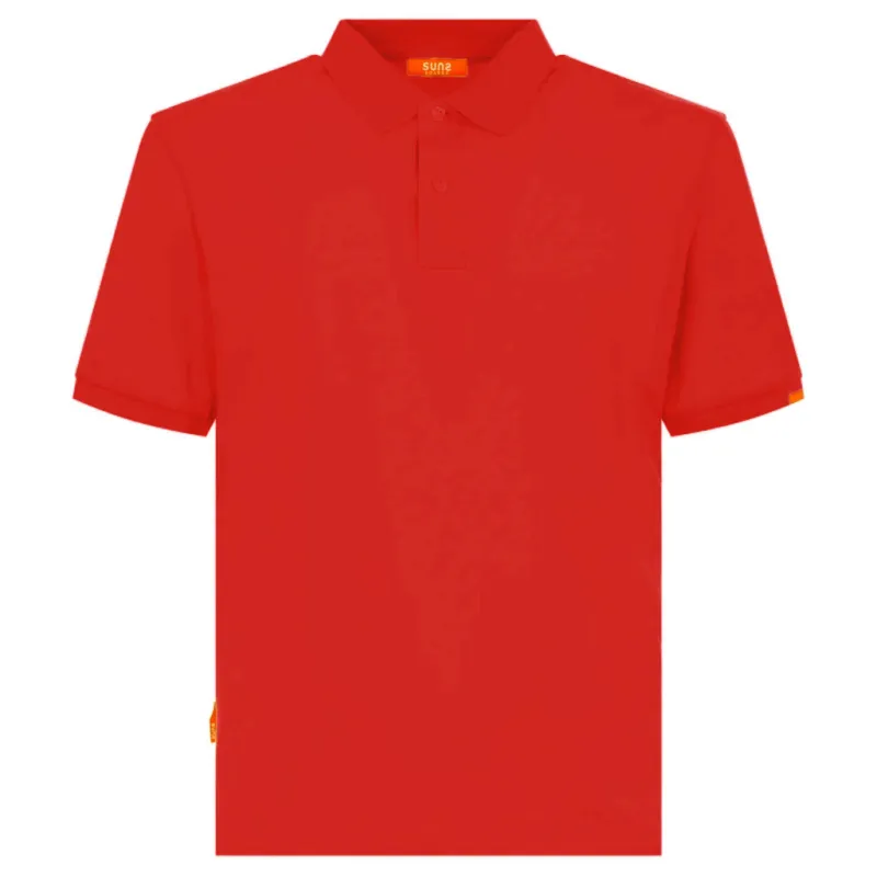 Suns Polo Shirt Red made by Siebentaschen