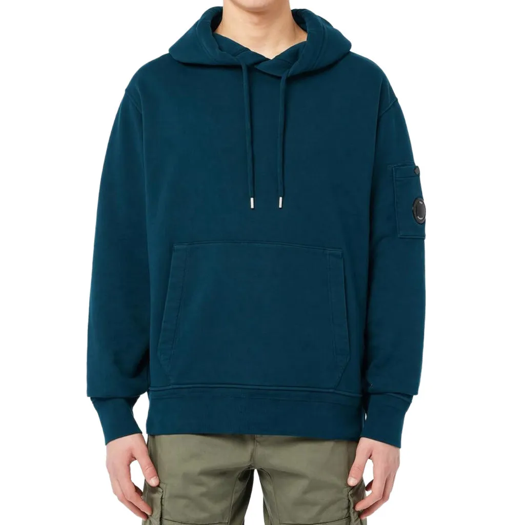 C.P. Company Man Sweatshirt Goggles Blue sold by Siebentaschen