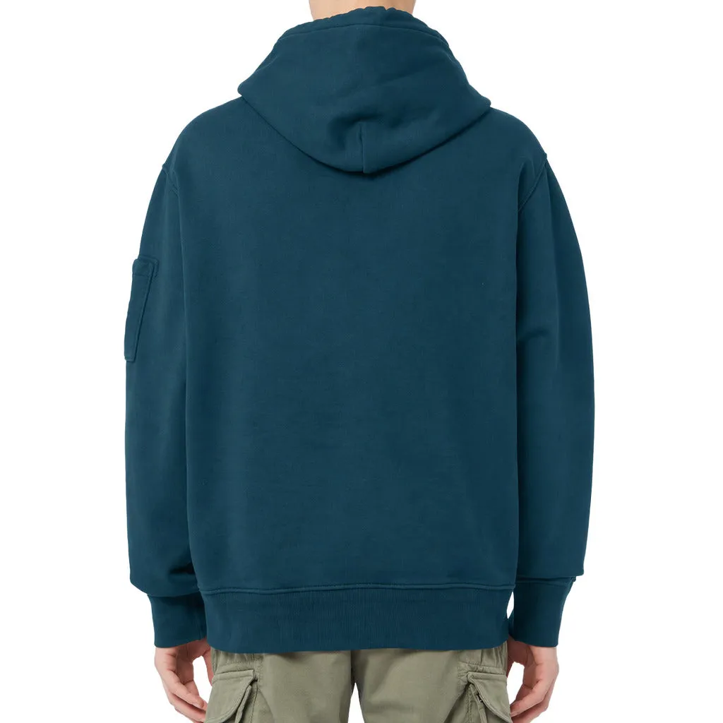 C.P. Company Man Sweatshirt Goggles Blue sold by Siebentaschen product image thumbnail 2