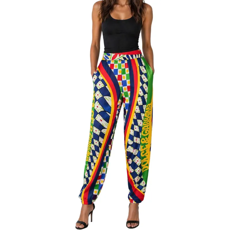 Dolce & Gabbana Trousers Multicolour made by Dolce & Gabanna