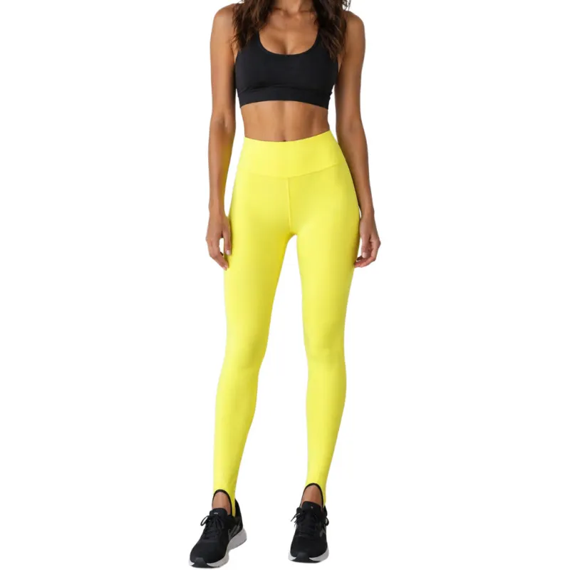 Dolce & Gabbana Woman Leggings Elastici Yellow made by Dolce & Gabanna