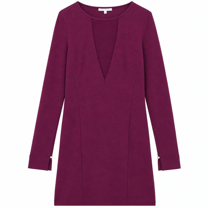 Patrizia Pepe Viscose Dress Violet made by Patrizia Pepe