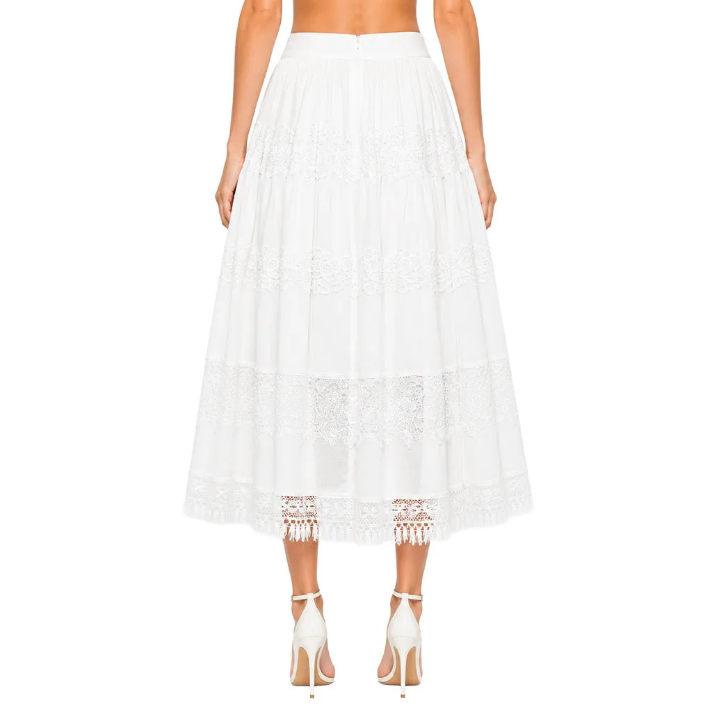 Dolce & Gabbana Cotton Skirt White sold by Siebentaschen product image thumbnail 2