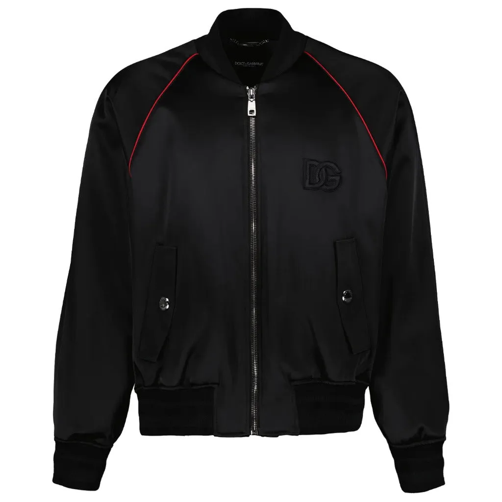 DG Bomber Black Satin sold by Siebentaschen