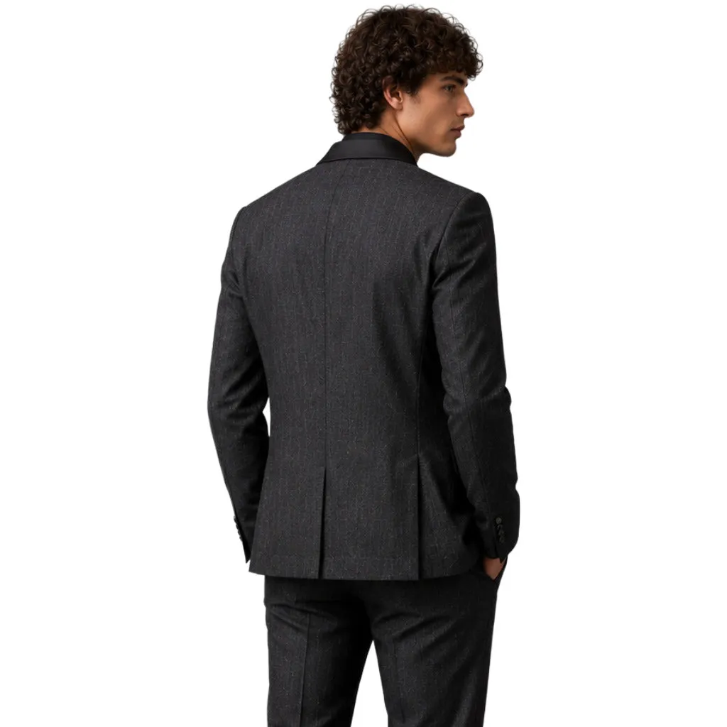 Dolce & Gabbana Man Jacket Single-Breasted Night Blue sold by Siebentaschen product image thumbnail 2