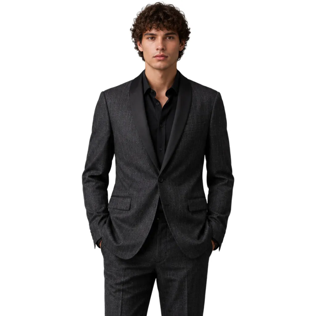 Dolce & Gabbana Man Jacket Single-Breasted Night Blue sold by Siebentaschen