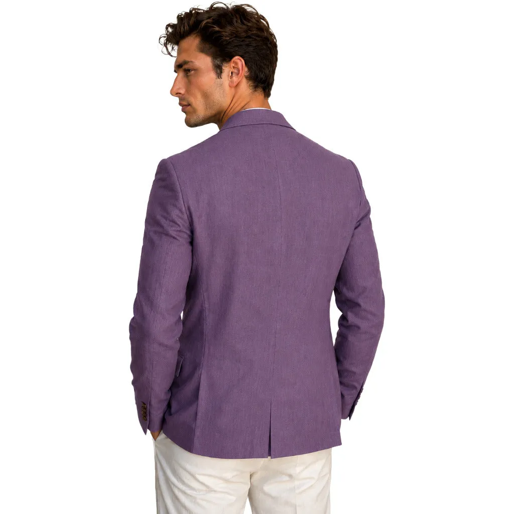 giacca doppiopetto lino sold by Siebentaschen product image thumbnail 2