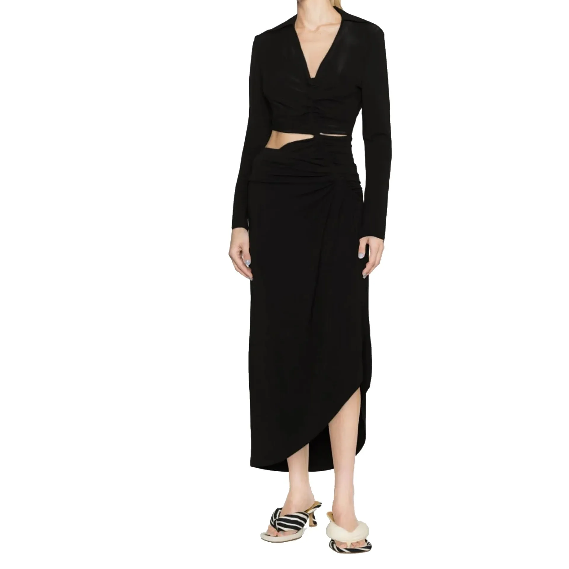 Off-White Cut-Out Midi Dress sold by Siebentaschen product image thumbnail 2
