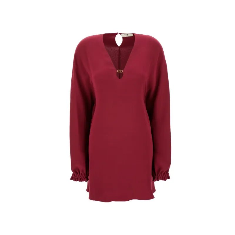 Fendi Cady Silk Dress made by Fendi