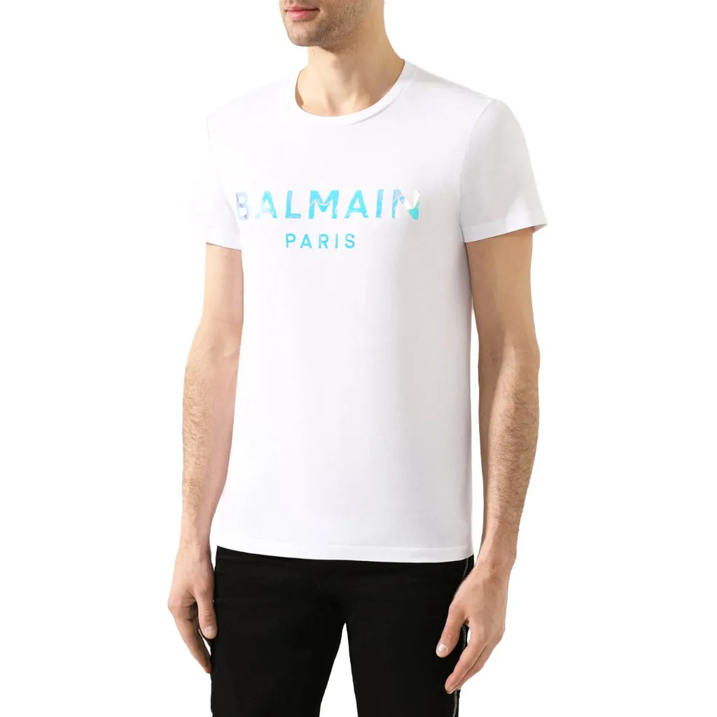 t-shirt balmain paris fluo sold by Siebentaschen product image thumbnail 2