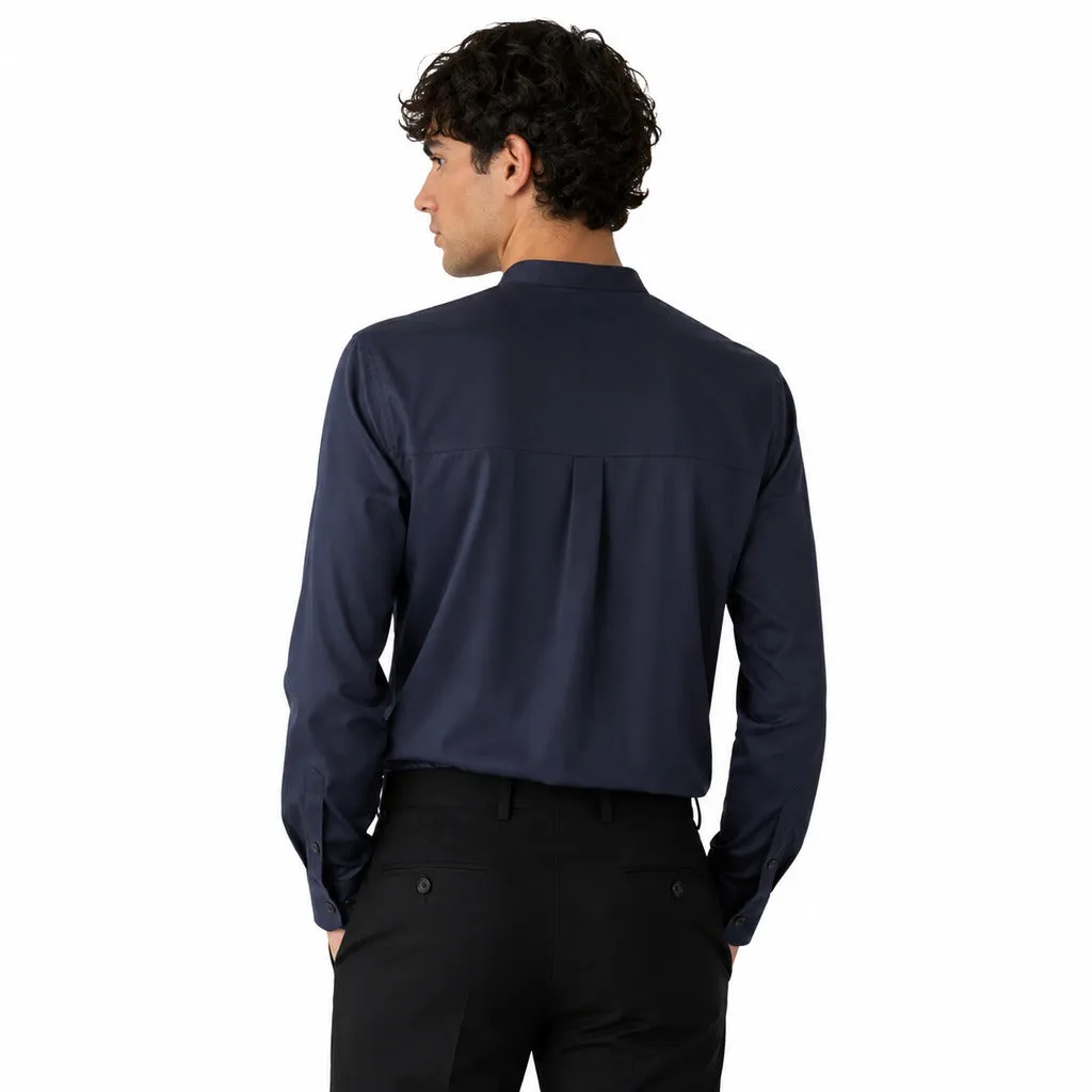 camicia colletto coreano sold by Siebentaschen product image thumbnail 2