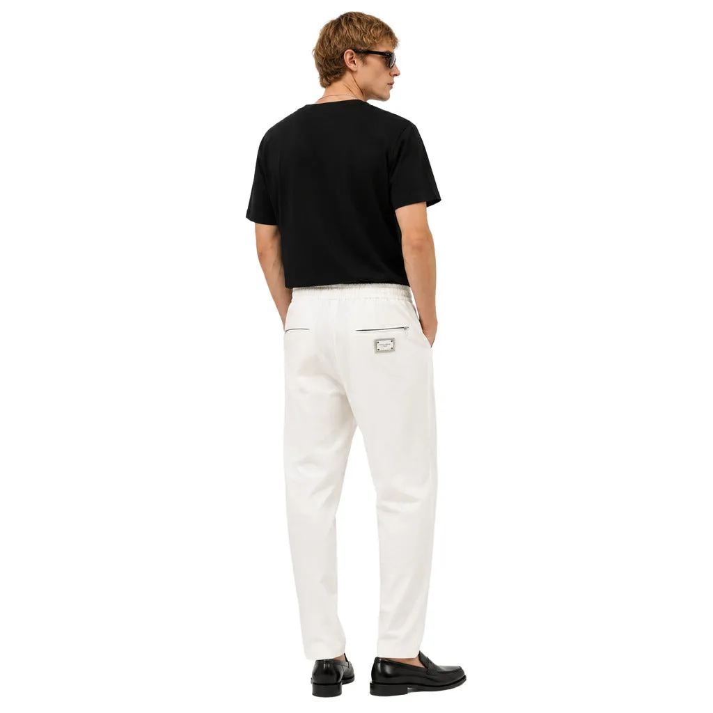 Dolce & Gabbana Man Trousers Tecnico White sold by Siebentaschen product image thumbnail 2