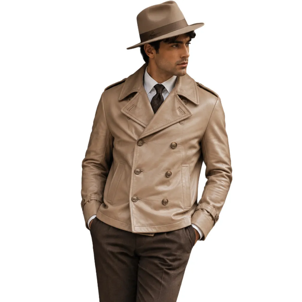 dolce & gabbana - Jackets - giacca in pelle di agnello sold by Siebentaschen