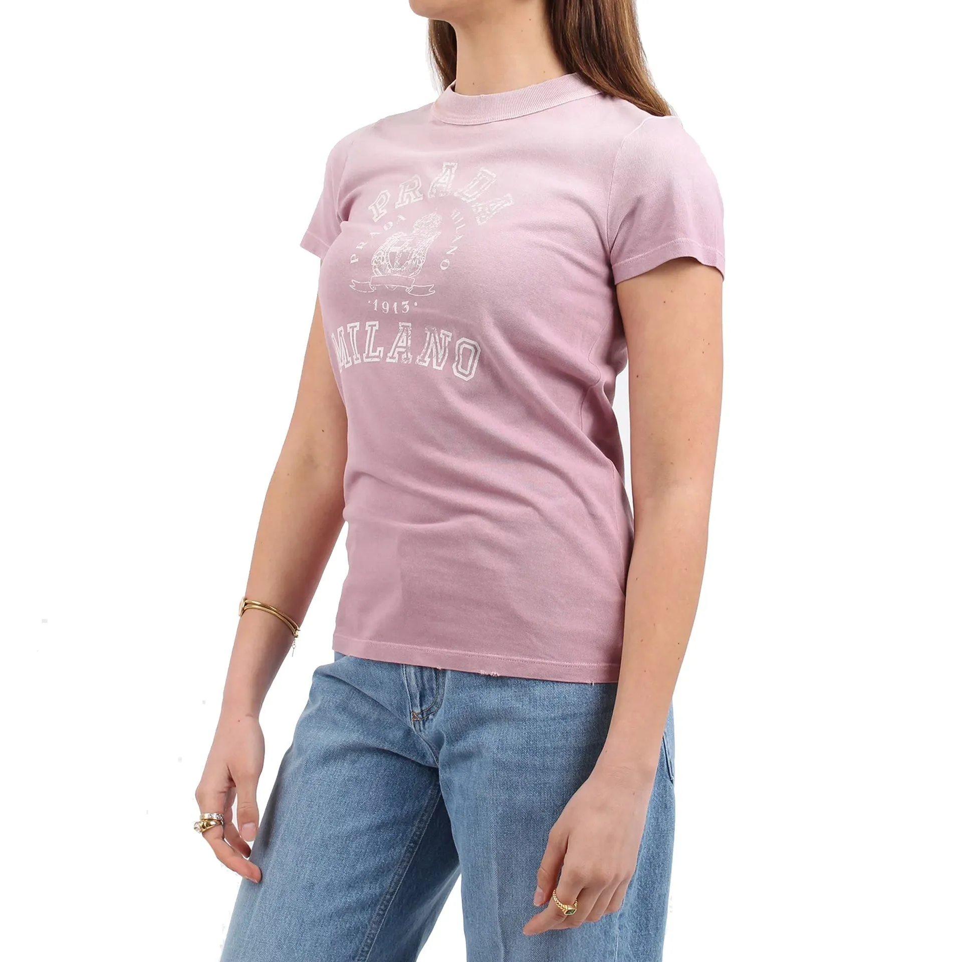 Prada Logo T-Shirt sold by Siebentaschen product image thumbnail 2