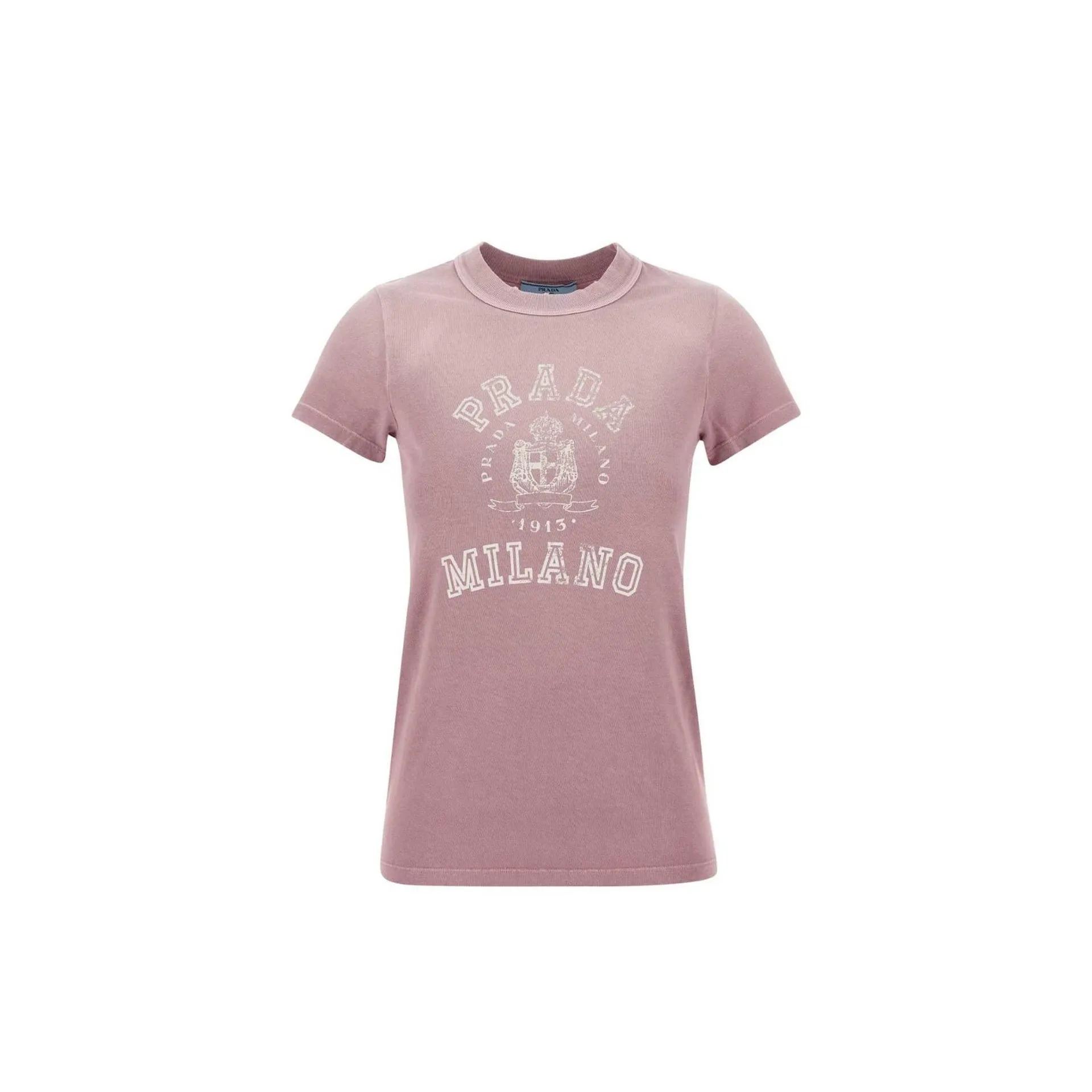 Prada Logo T-Shirt sold by Siebentaschen