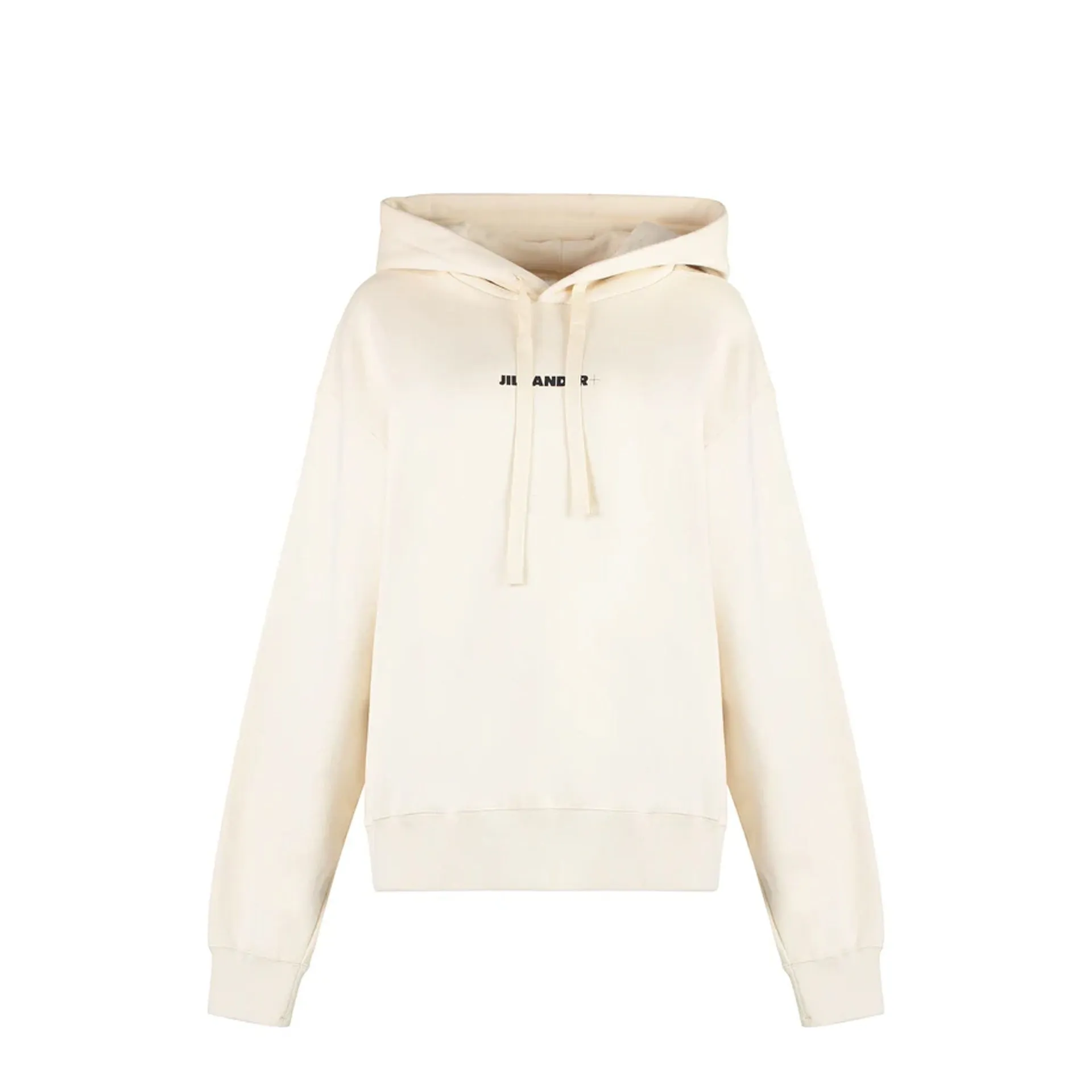 Jil Sander Cotton Hooded Sweatshirt sold by Siebentaschen