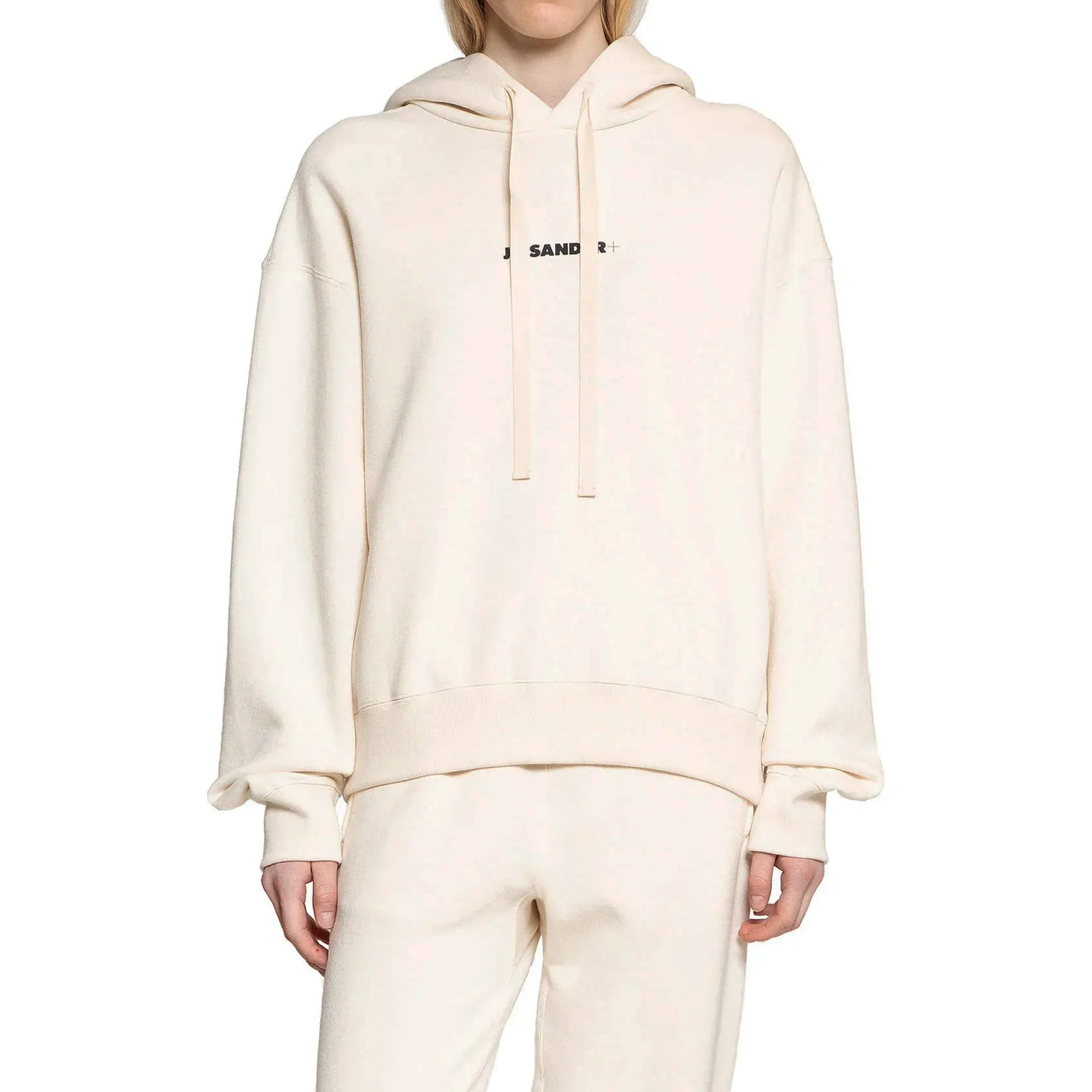 Jil Sander Cotton Hooded Sweatshirt sold by Siebentaschen product image thumbnail 2