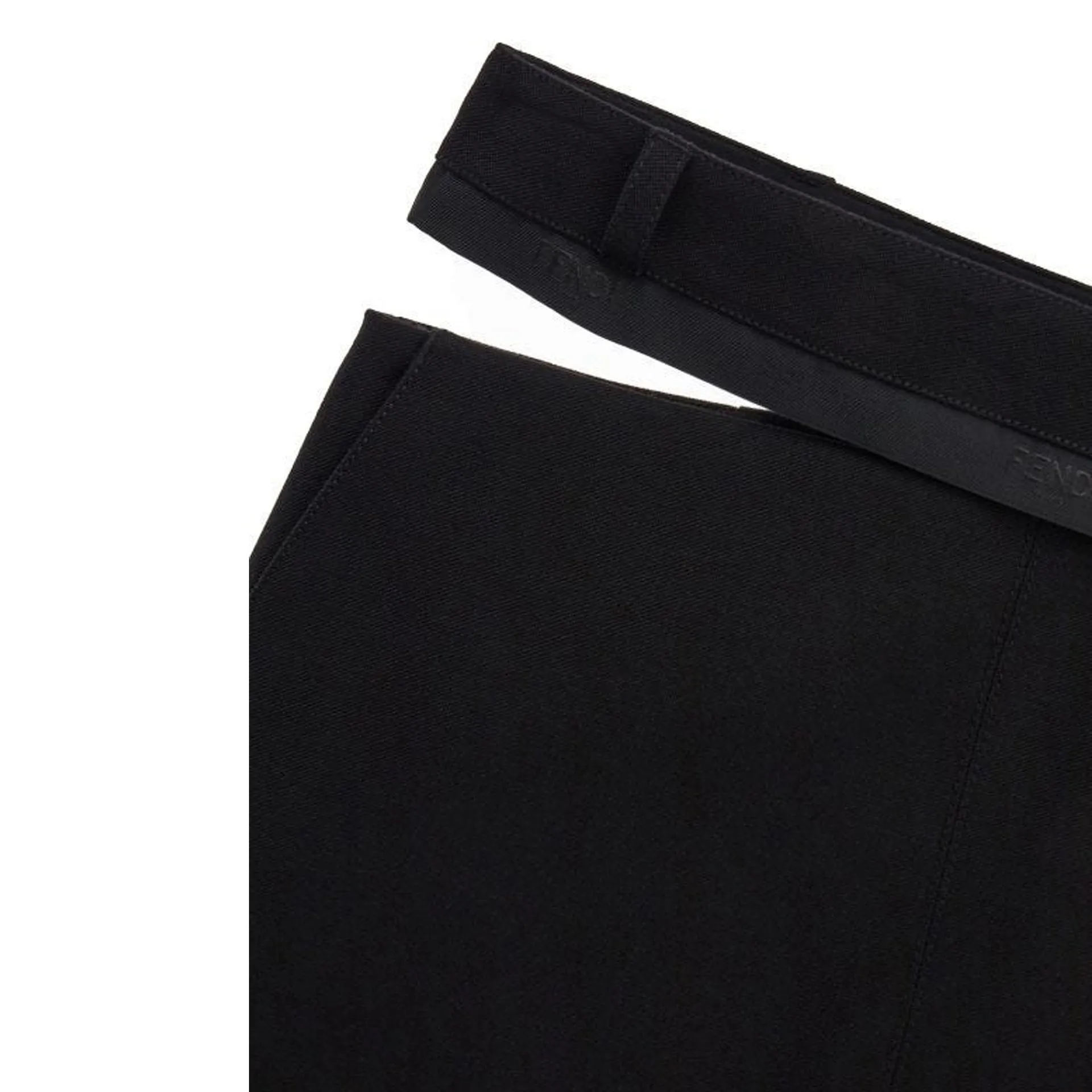 Fendi Virgin Wool Grain De Poud Skirt sold by Siebentaschen product image thumbnail 3