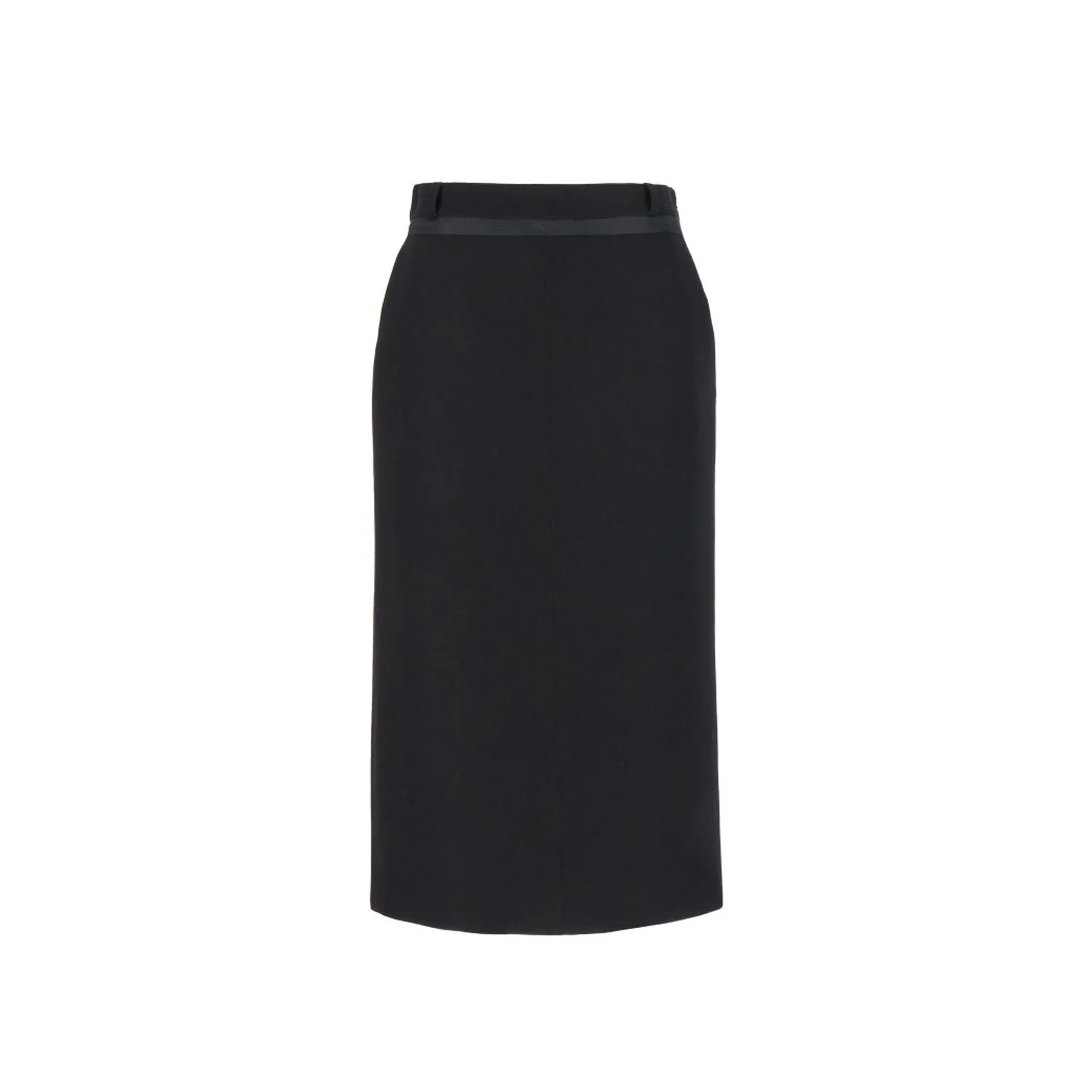 Fendi Virgin Wool Grain De Poud Skirt sold by Siebentaschen