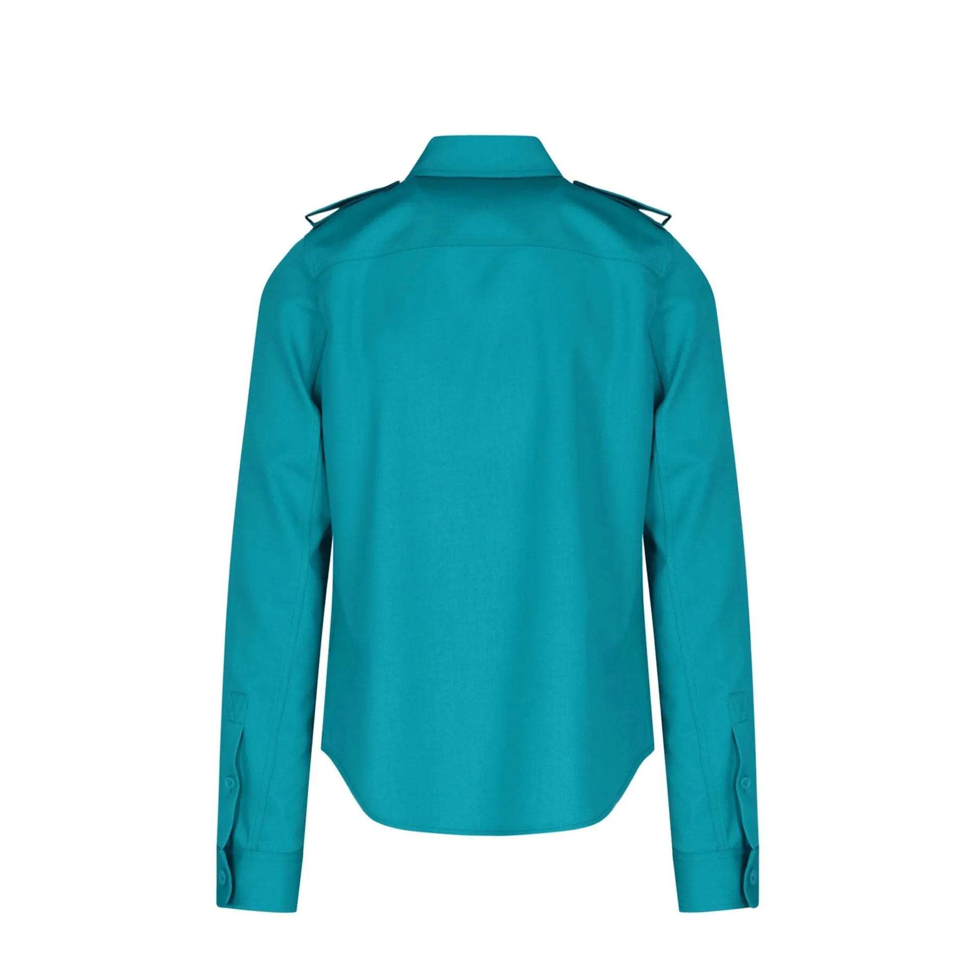 Bottega Veneta Grain De Poudre Wool Shirt sold by Siebentaschen product image thumbnail 5