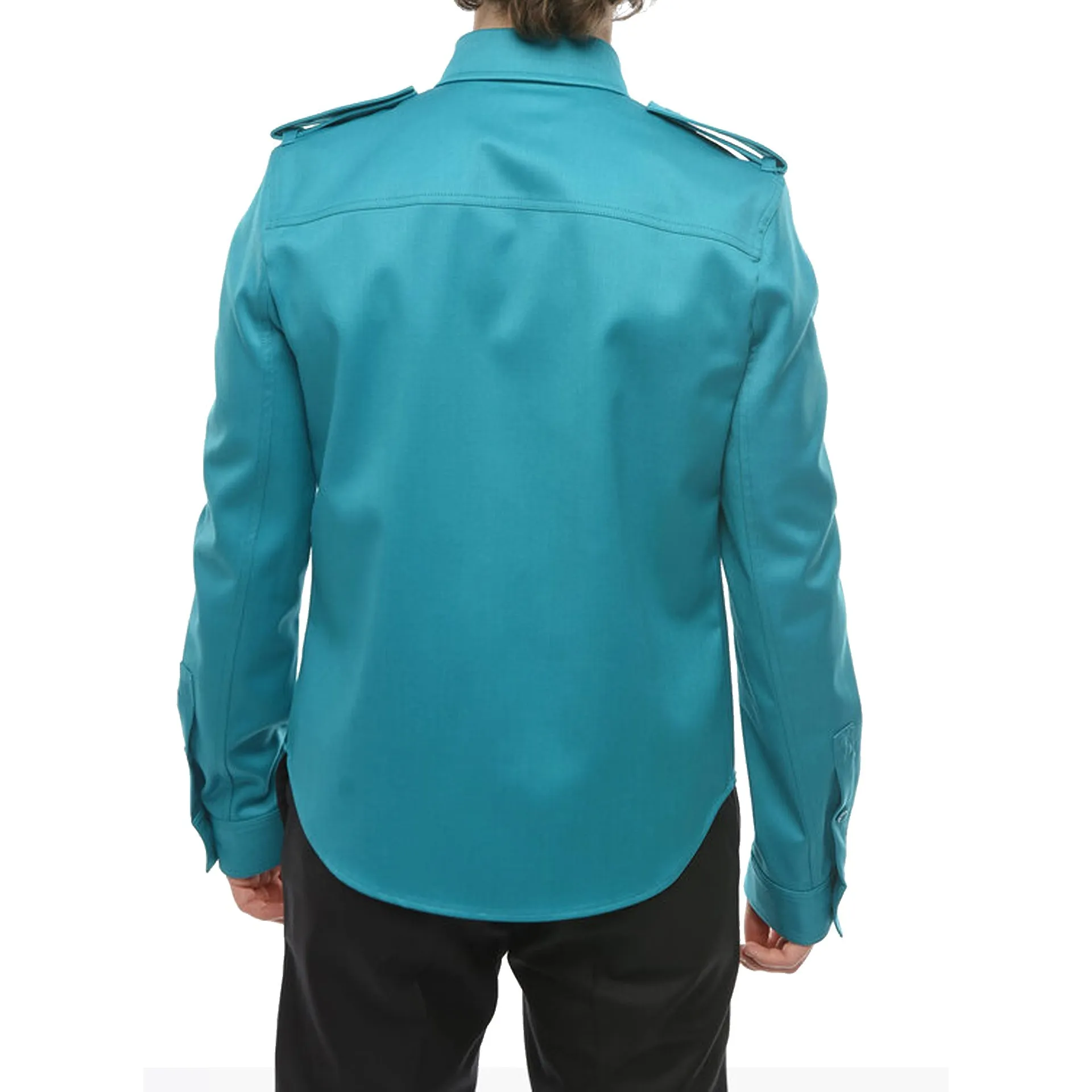 Bottega Veneta Grain De Poudre Wool Shirt sold by Siebentaschen product image thumbnail 3