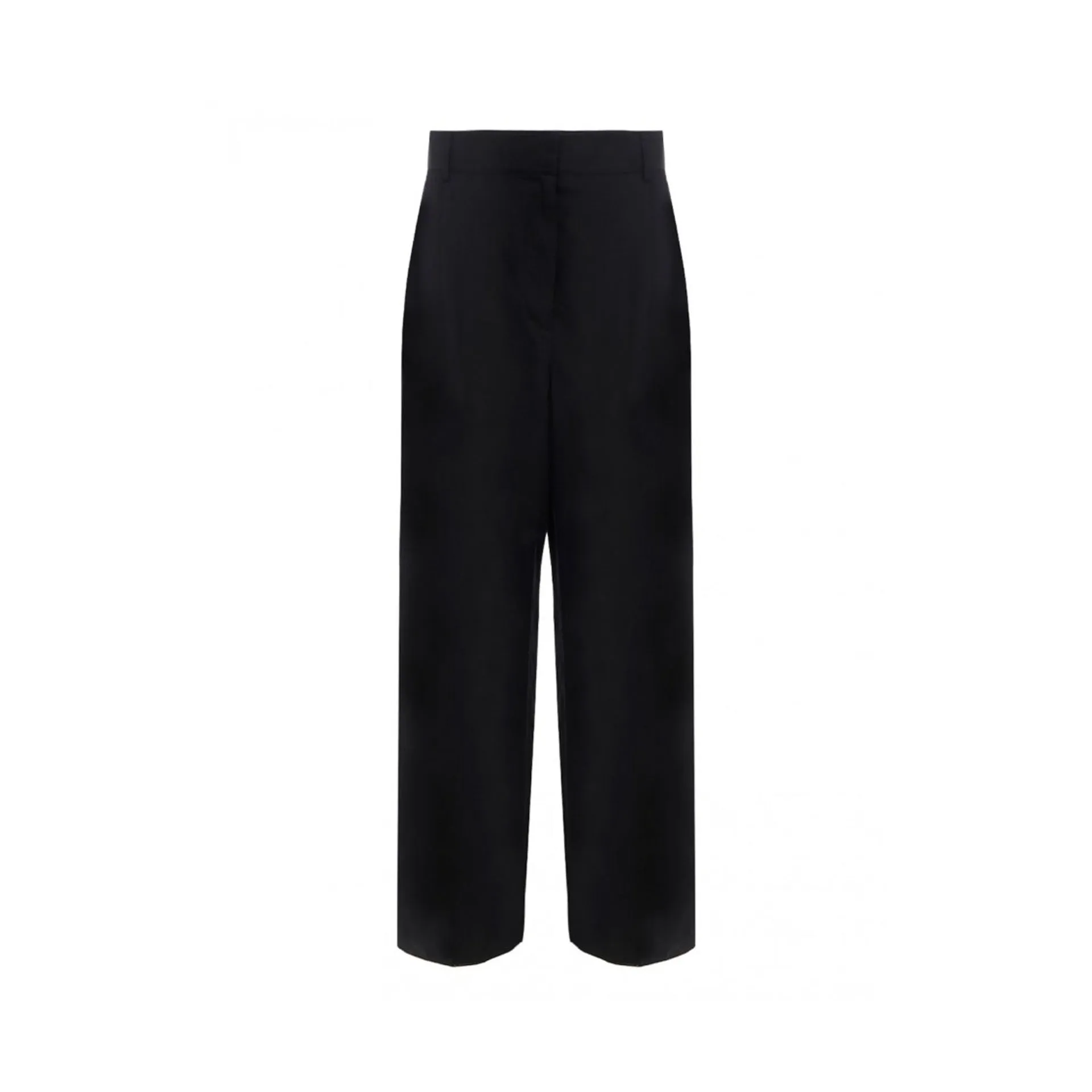 Salvatore Ferragamo Silk And Linen Pants sold by Siebentaschen