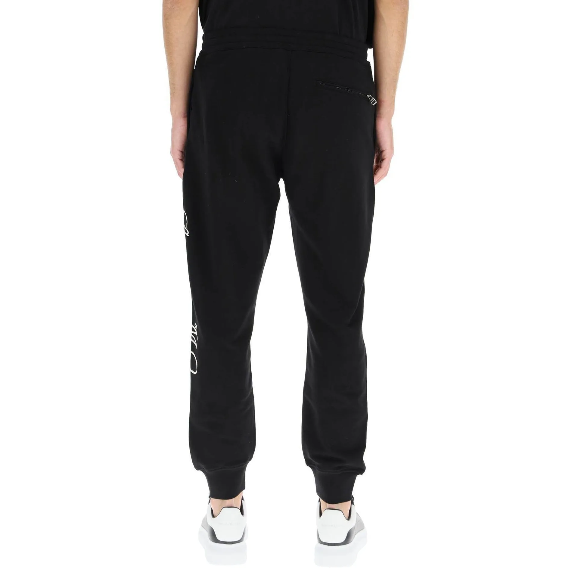 Alexander Mcqueen Logo Cotton Pants sold by Siebentaschen product image thumbnail 3